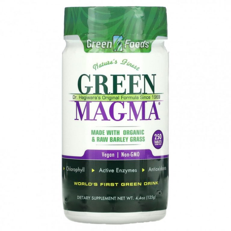 Green Foods, Green Magma, 500 мг, 250 таблеток