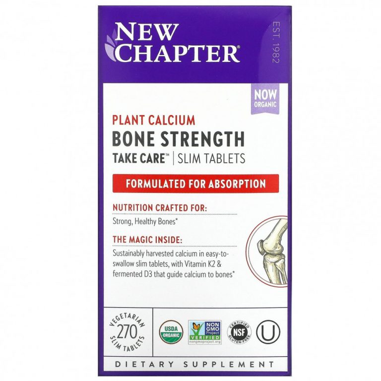 New Chapter, Bone Strength Take Care, 270 тонких вегетарианских таблеток