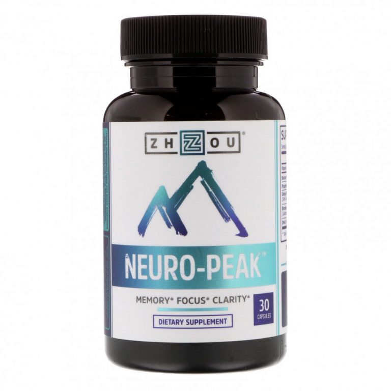 Zhou Nutrition, Neuro-Peak, 30 капсул