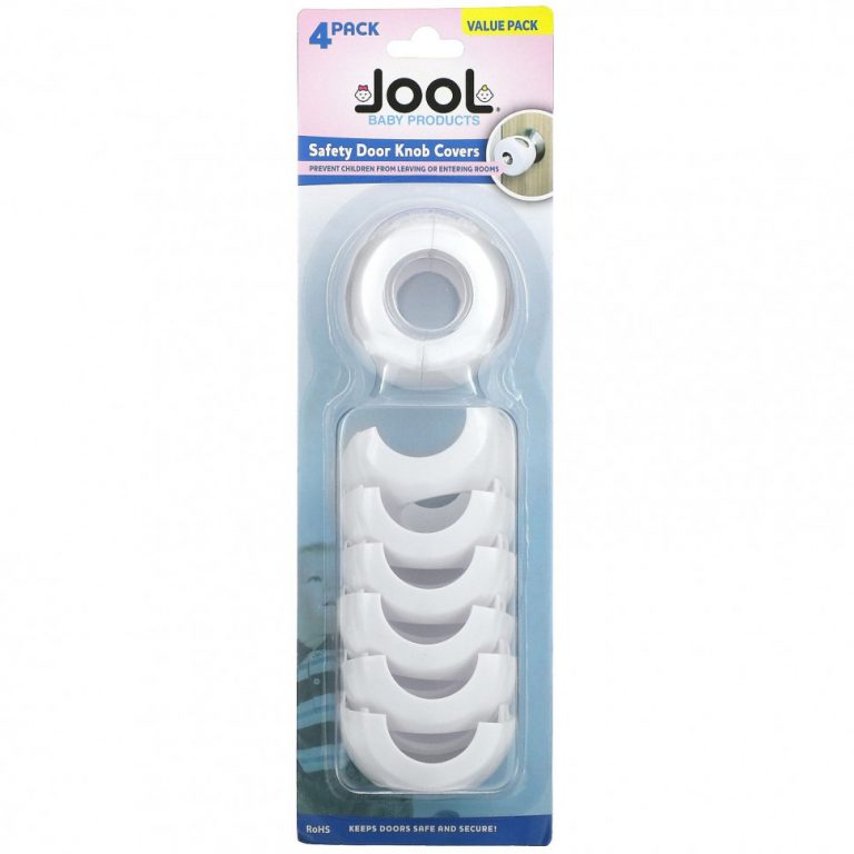 Jool Baby Products, Крышки дверных ручек безопасности, 4 шт. В упаковке