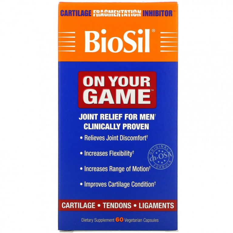 BioSil by Natural Factors, On Your Game, 60 вегетарианских капсул