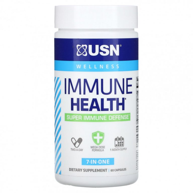 USN North America, Inc., Immune Health, супиммунная защита, 60 капсул