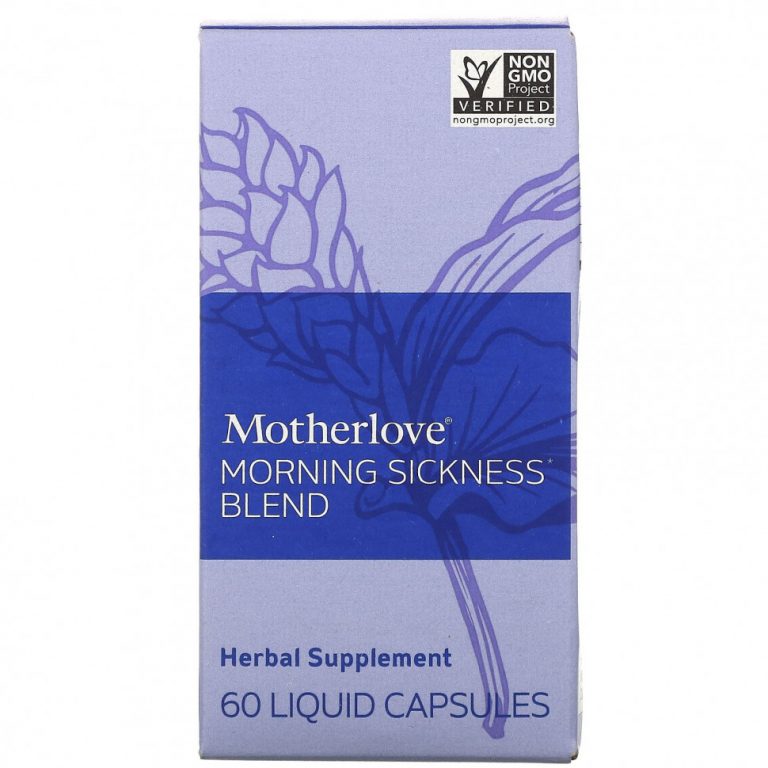 Motherlove, Morning Sickness, 60 жидких капсул