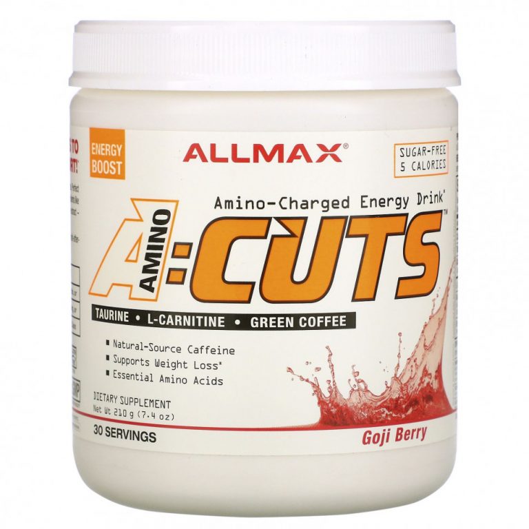 ALLMAX Nutrition, ACUTS, энергетический напиток с аминокислотами, ягоды годжи, 210 г (7,4 унции)