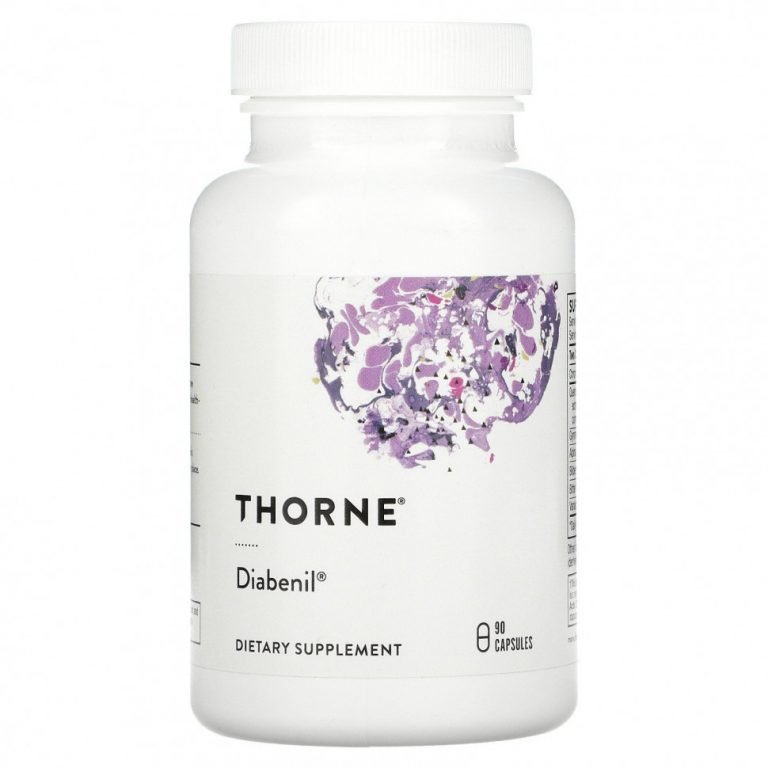 Thorne Research, Diabenil, 90 капсул