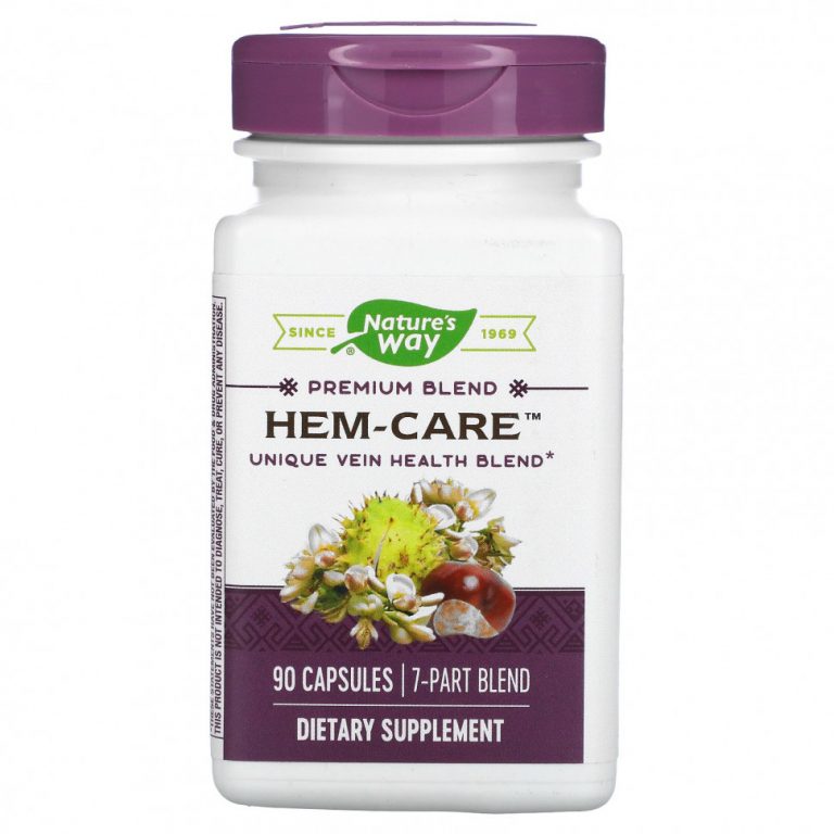 Nature’s Way, HEM-CARE, 90 капсул