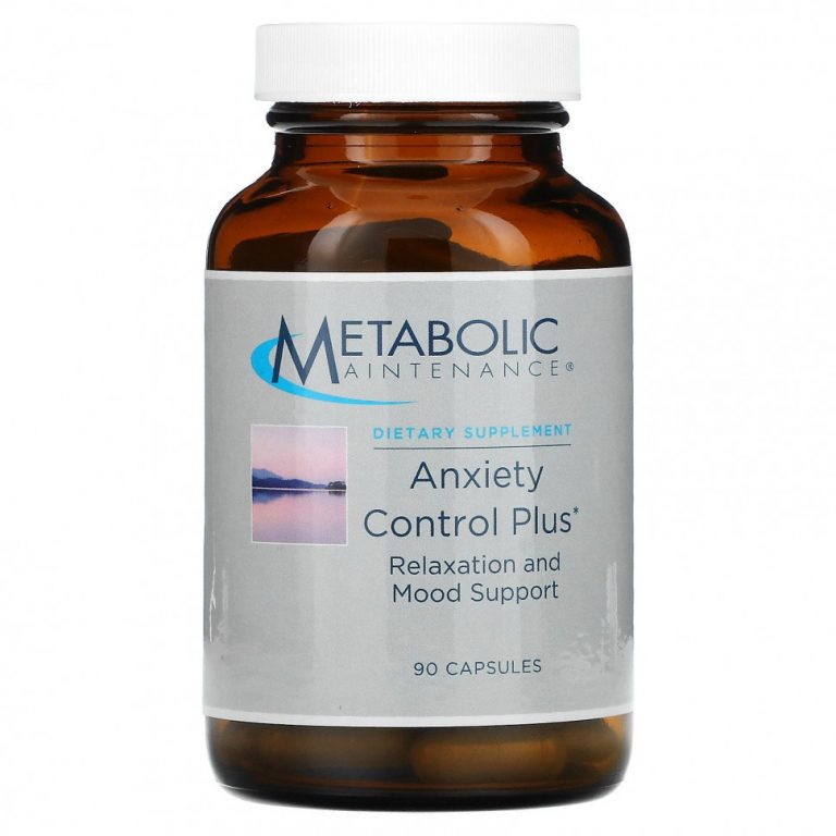 Metabolic Maintenance, Anxiety Control Plus, 90 капсул