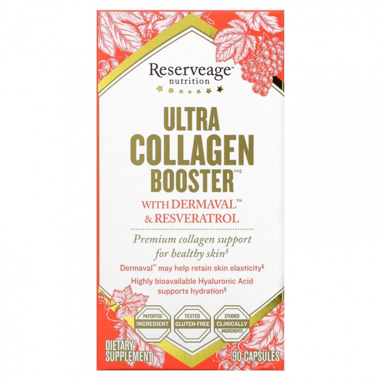 ReserveAge Nutrition, Ultra Collagen Booster, 90 капсул