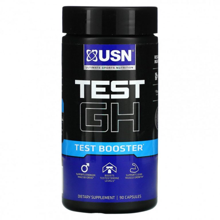 USN North America, Inc., TEST GH, Test Booster, 90 капсул