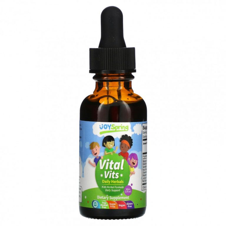 JoySpring, Vital Vits, Daily Herbals, 1 жидкая унция (30 мл)